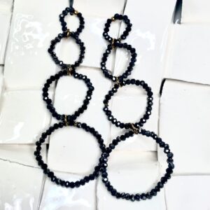 Pendientes de cristal muy ligeros