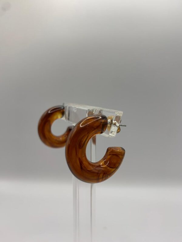 Pendientes resina